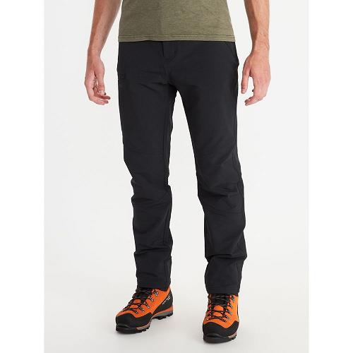 Marmot Portal Softshell Pants For Mens Black QYN258316